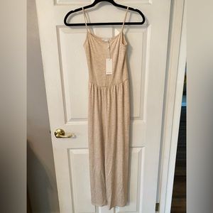Cream romper- Size XS